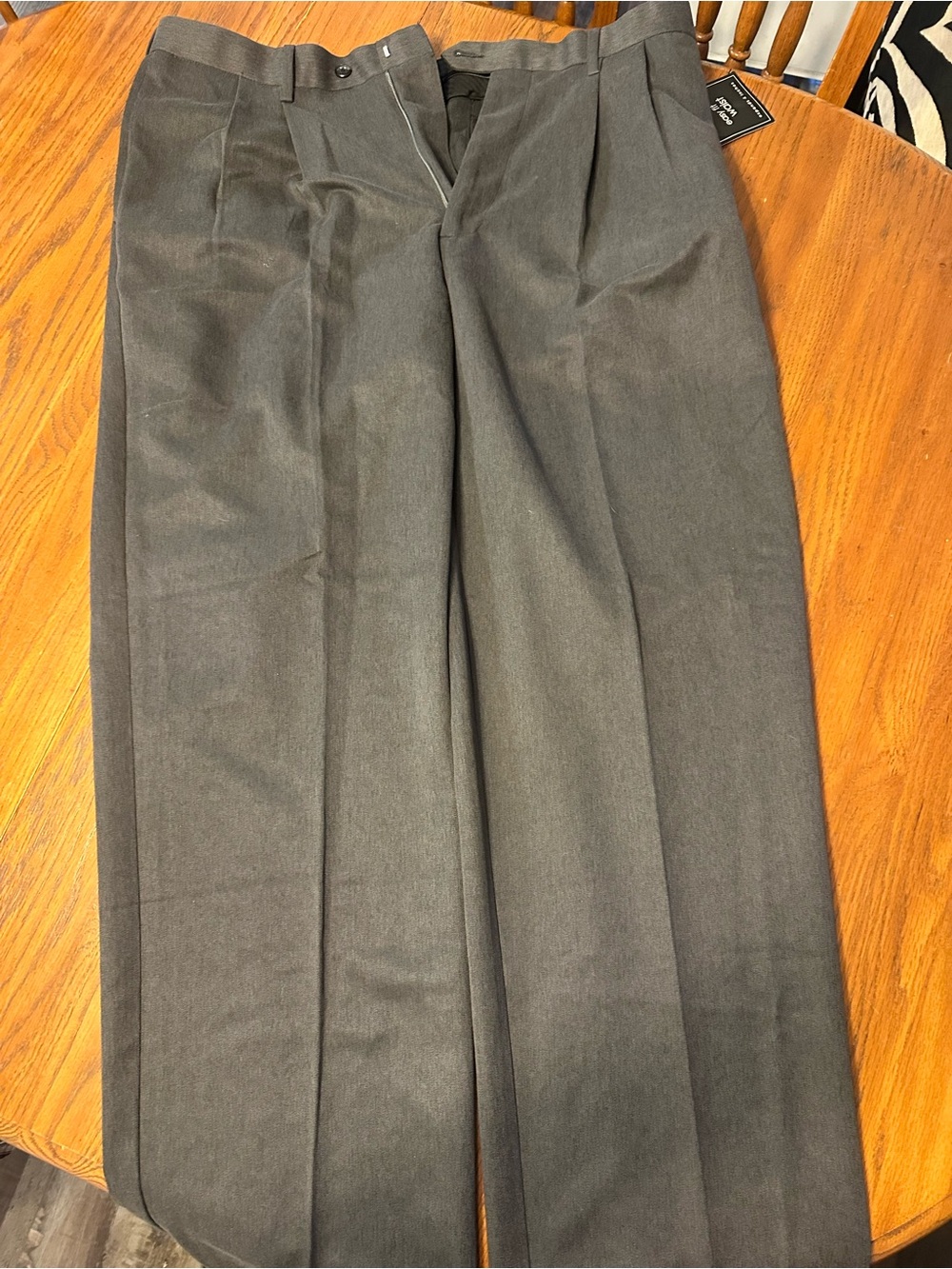 George Men's Black Dress Pants